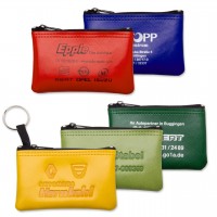 Schlüsseltasche Belluno aus farbiger Kunststoff-Lederimitation Schlüsseltasche Belluno aus farbiger Kunststoff-Lederimitation