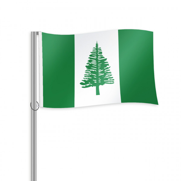 Norfolkinsel Fahne im Querformat kaufen