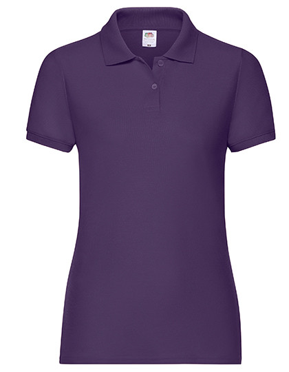 Ladies 65/35 Polo individuell bedruckt Purple