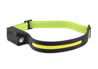 LED Stirnleuchte als Werbeartikel einfarbig bedruckt LED Stirnleuchte als Werbeartikel einfarbig bedruckt