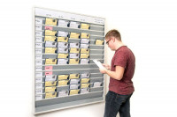 Planungstafel für DIN A5, mit 11 Reihen (10+1 Reihe) Planungstafel für DIN A5, mit 11 Reihen (10+1 Reihe)