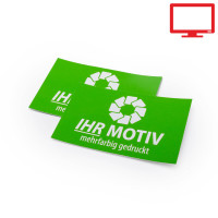 Konfigurator für Extrem stark haftende Aufkleber Konfigurator für Extrem stark haftende Aufkleber