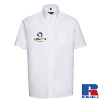 Men's Short Sleeve Classic Oxford Shirt individuell bestickt Men's Short Sleeve Classic Oxford Shirt individuell bestickt