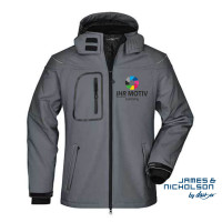 Men's Winter Softshell Jacket individuell bestickt Men's Winter Softshell Jacket individuell bestickt