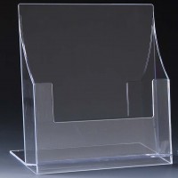 Klarsicht-Thekenaufsteller für Prospekt-Format DIN A4 Klarsicht-Thekenaufsteller für Prospekt-Format DIN A4