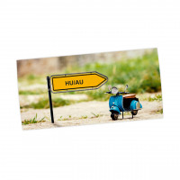 Maxi-Postkarte HU/AU-Erinnerung, Motiv Mofa Maxi-Postkarte HU/AU-Erinnerung, Motiv Mofa