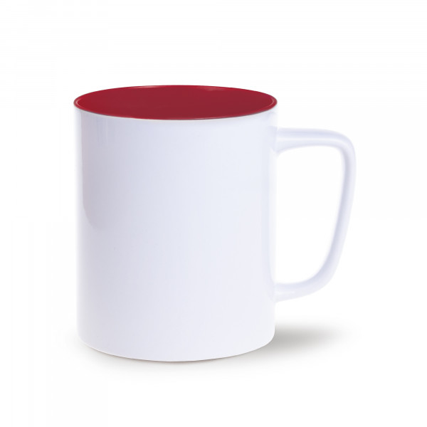 Tommy Art Tasse aus Keramik weiß/rot