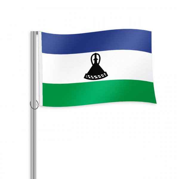 Lesotho Fahne im Querformat kaufen