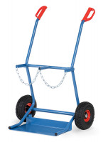 Fetra Stahlflaschenkarre Lufträder 260 x 85 mm für 2 Stahlflaschen 20 Liter Fetra Stahlflaschenkarre Lufträder 260 x 85 mm für 2 Stahlflaschen 20 Liter