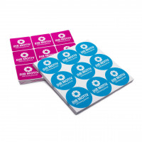 Temperaturbeständige Aufkleber Temperaturbeständige Aufkleber