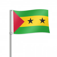SaoTomeundPrincipe Fahne im Querformat kaufen SaoTomeundPrincipe Fahne im Querformat kaufen