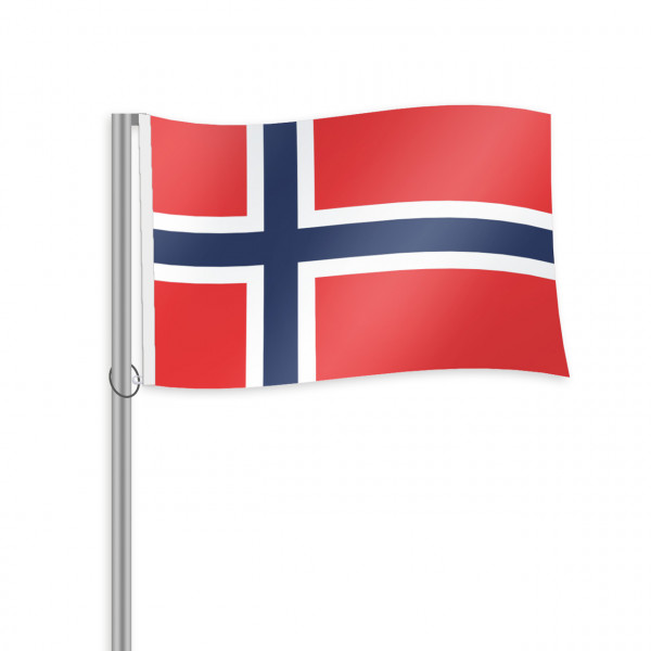 Norwegen Fahne im Querformat kaufen
