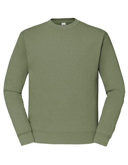 Classic Set-in Sweat individuell bedruckt Classic Olive