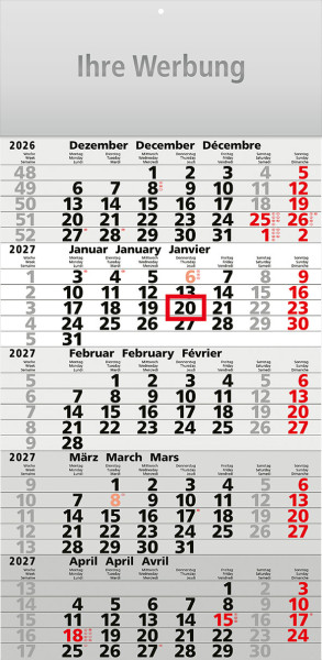 5-Monatsplaner, Ausgabe 2027 5-Monatsplaner, Ausgabe 2027