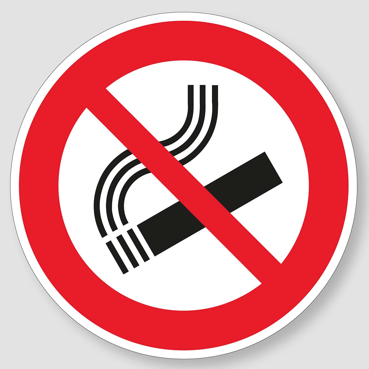 Aufkleber Rauchverbot Rauchen verboten  3 verschiedene Varianten A4 Format 