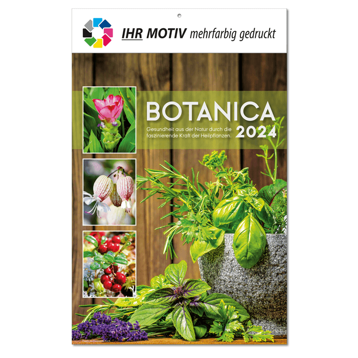 Vorschau Bildkalender Botanica 2024 Titelbild
