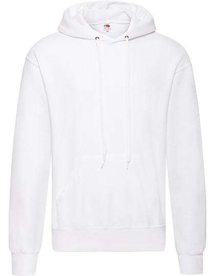 Classic Hooded Sweat individuell bedruckt White