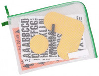 Sammelbeutel mit halbrundem ReißverschlussB4 Sammelbeutel mit halbrundem ReißverschlussB4