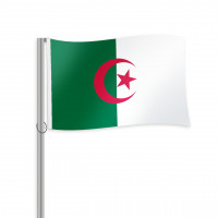 Algerien Fahne Algerien Fahne