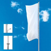 Fahnenmast 7 Meter mit LED-Lichtmodul Fahnenmast 7 Meter mit LED-Lichtmodul