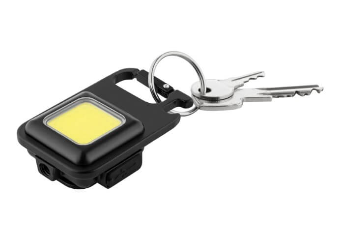 Mini COB Schlüsselanhänger Licht wiederaufladbare LED Taschenlampe