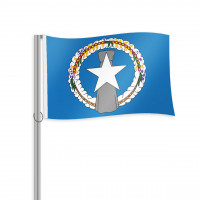 NoerdlicheMarianen Fahne im Querformat kaufen NoerdlicheMarianen Fahne im Querformat kaufen