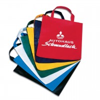 Tragetasche aus Kunststoffgewebe (Polypropylen) Tragetasche aus Kunststoffgewebe (Polypropylen)