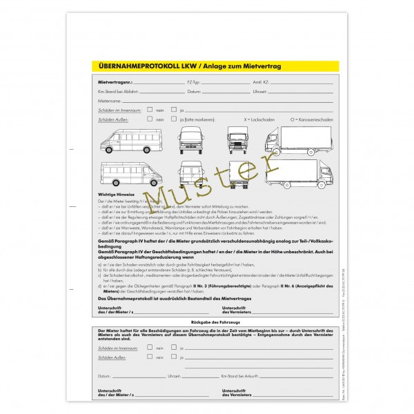 Fahrzeugübernahmeprotokoll pdf