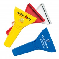 Stiel-Eiskratzer aus Hartkunststoff, Werbedruck mehrfarbig Stiel-Eiskratzer aus Hartkunststoff, Werbedruck mehrfarbig