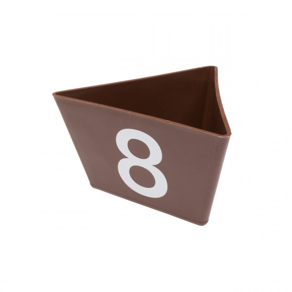 Kennzahl-Träger, stapelbar mit Bodenmagnet