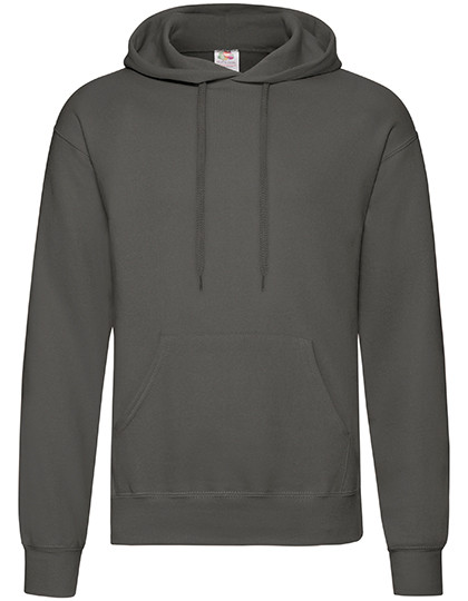 Classic Hooded Sweat individuell bedruckt Light Graphite