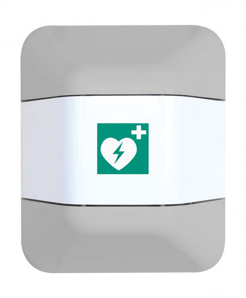 Aufsätze für Aufbewahrungsschränke klein Defibrillator weiß