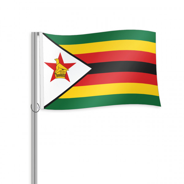 Simbabwe Fahne im Querformat kaufen