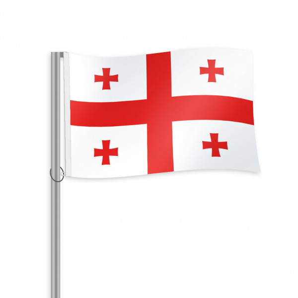 Georgien Fahne im Querformat kaufen