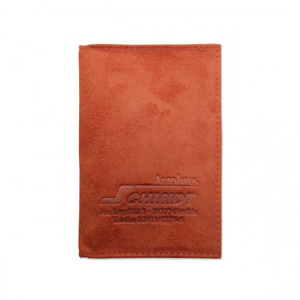 Ausweistasche Modern aus Microfaser-soft, 2 Fächer