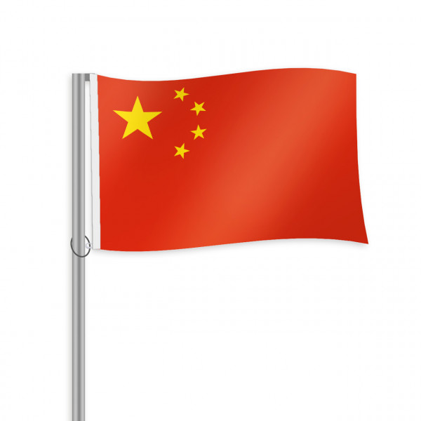 China Fahne im Querformat kaufen