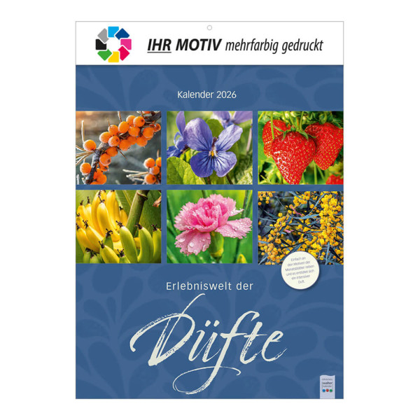 Wandkalender Erlebniswelt der Düfte Deckblatt