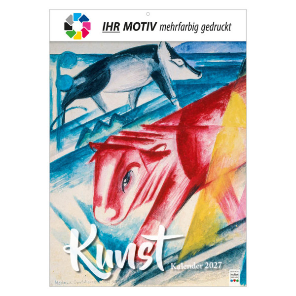 Bildkalender Kunstkalender, Ausgabe 2027 Deckblatt