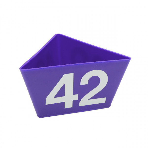 Kennzahl-Träger, stapelbar mit Bodenmagnet