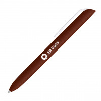 VANE KG GUM Druckkugelschreiber aubergine Clip oben mit Motiv VANE KG GUM Druckkugelschreiber aubergine Clip oben mit Motiv