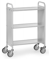 Fetra Bürowagen Ladefläche 720 x 350 mm grau 3 Böden geschlossene Seitenwände Fetra Bürowagen Ladefläche 720 x 350 mm grau 3 Böden geschlossene Seitenwände