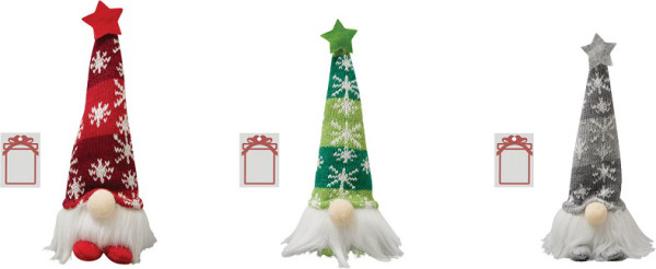 Weihnachts-Wichtel Emil mit Licht alle Farben