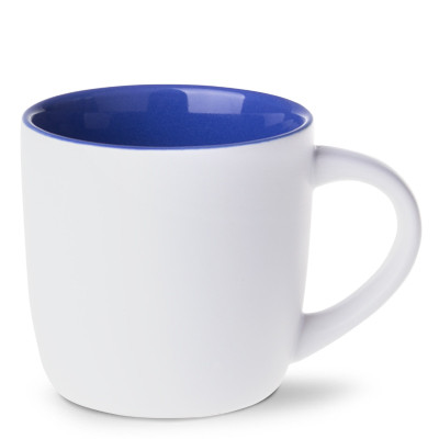 Handy Pure Tasse aus Keramik weiß/reflexblau