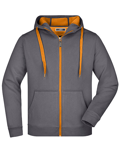 Men's Doubleface Jacket individuell bedruckt Carbon