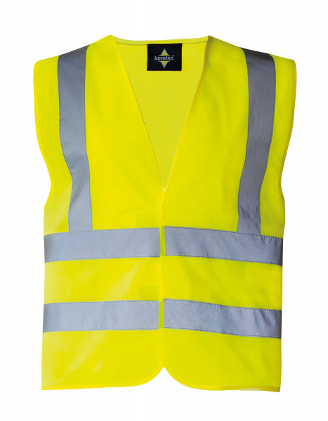 Hi-Vis Safety Vest With 4 Reflective Stripes Hannover individuell bedruckt Signal Yellow