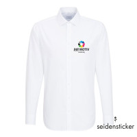 Men's Shirt Shaped Fit Long Sleeve individuell bestickt Men's Shirt Shaped Fit Long Sleeve individuell bestickt