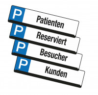 Parkplatz Reservierungsschild Parkplatz Reservierungsschild