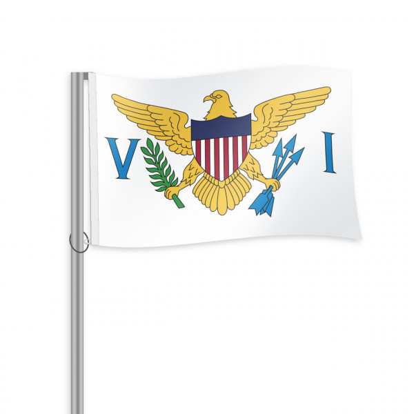 Amerikanische Jungferninseln Fahne
