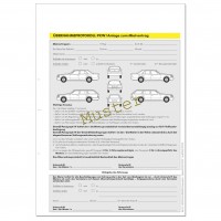 Übernahmeprotokoll PKW. DIN A4 Übernahmeprotokoll PKW. DIN A4
