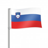 Slowenien Fahne im Querformat kaufen Slowenien Fahne im Querformat kaufen